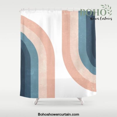 70s Rainbow Shower Curtain Offical Boho Shower Curtain Merch