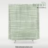 Abstract Stripes, Sage Green, Boho Wall Art Shower Curtain Offical Boho Shower Curtain Merch