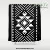 Aztec boho ethnic black and white Shower Curtain Offical Boho Shower Curtain Merch