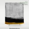 Black and Gold grunge stripes on modern grey concrete abstract backround I - Stripe - Striped Shower Curtain Offical Boho Shower Curtain Merch