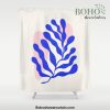 Blue Matisse Ferns Shower Curtain Offical Boho Shower Curtain Merch