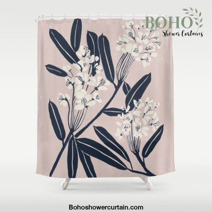 Boho Botanica Shower Curtain Offical Boho Shower Curtain Merch