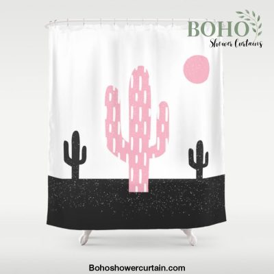 Boho cactus Shower Curtain Offical Boho Shower Curtain Merch