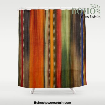 Boho Stripes Shower Curtain Offical Boho Shower Curtain Merch