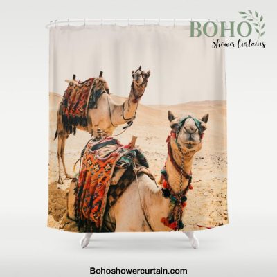 Camels Shower Curtain Offical Boho Shower Curtain Merch