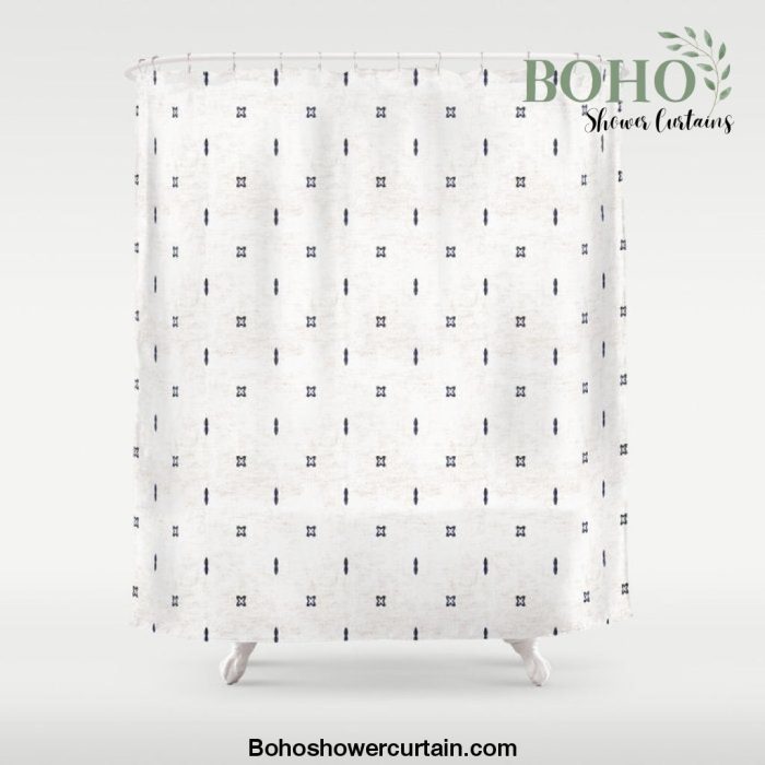 FRENCH LINEN BOHO Shower Curtain Offical Boho Shower Curtain Merch
