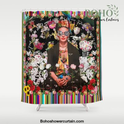 Frida OTT Kahlo You Are Too Much Shower Curtain Offical Boho Shower Curtain Merch
