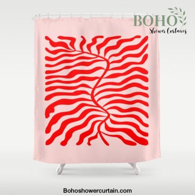 Funky Herbs: Matisse Edition Shower Curtain Offical Boho Shower Curtain Merch