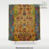 Hereke Vintage Persian Silk Rug Print Shower Curtain Offical Boho Shower Curtain Merch