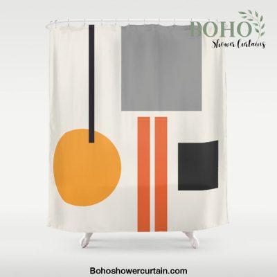Mid Century 05 Shower Curtain Offical Boho Shower Curtain Merch