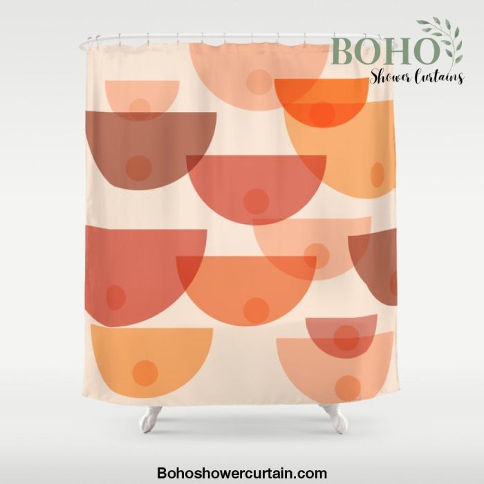 Mid Century Boobs Abstract Shower Curtain Offical Boho Shower Curtain Merch