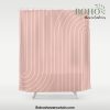 Minimal Line Curvature X Shower Curtain Offical Boho Shower Curtain Merch