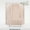 Minimalist Arch XVI Shower Curtain Offical Boho Shower Curtain Merch