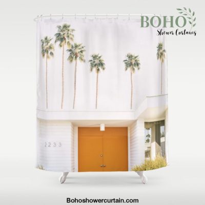 Palm Springs Shower Curtain Offical Boho Shower Curtain Merch