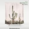 Pastel Pink Cactus Shower Curtain Offical Boho Shower Curtain Merch