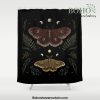 Saturnia Pavonia Shower Curtain Offical Boho Shower Curtain Merch