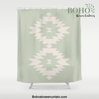 Southwestern Minimalism - Sage Shower Curtain Offical Boho Shower Curtain Merch