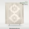 Southwestern Minimalism - White Sand Shower Curtain Offical Boho Shower Curtain Merch