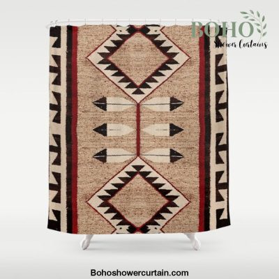 The Eternal | Navajo Pattern Shower Curtain Offical Boho Shower Curtain Merch
