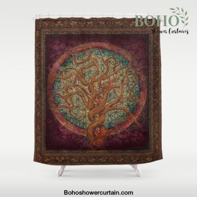 The Great Tree Shower Curtain Offical Boho Shower Curtain Merch