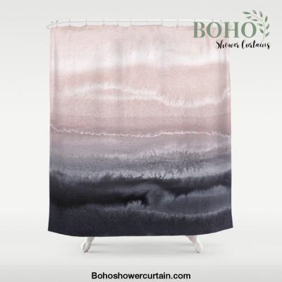 WITHIN THE TIDES BLACK SAND BEACH by Monika Strigel Shower Curtain Offical Boho Shower Curtain Merch
